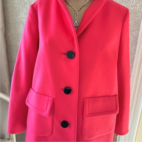 Kate Spade short pink button up jacket - Picture 4 of 9